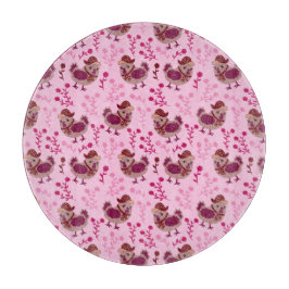 Cute Chickens Snijplank