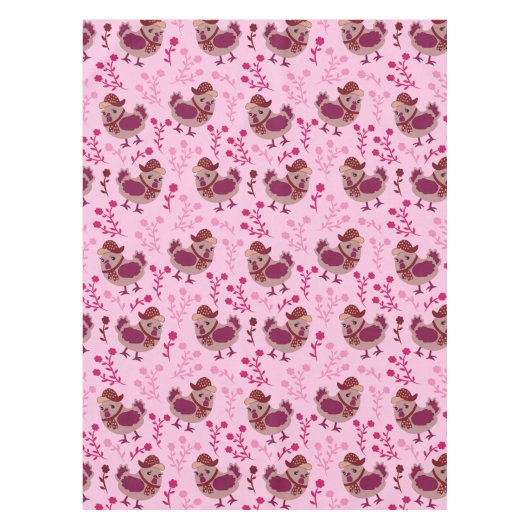 Cute Chickens Tafelkleed (Voorkant)