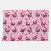 Cute Chickens Theedoek (Horizontaal)