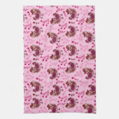 Cute Chickens Theedoek (Verticaal)