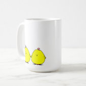 Cute Chicks Coffee Mok (Voorkant links)