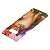 Cute Chihuahua Amid Spring Flowers Case-Mate Samsung Galaxy Hoesje (Onderkant)