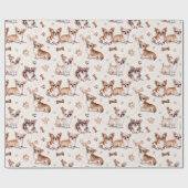 Cute Chihuahua Cadeaupapier (Vlak)