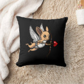 Cute Chihuahua Cupid Dog Kussen (Deken)