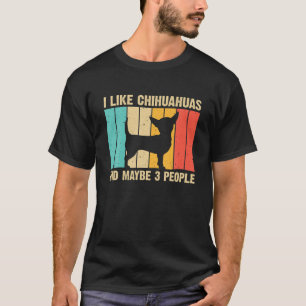 Cute Chihuahua Design for Women Kinder Mannen Pet T-shirt