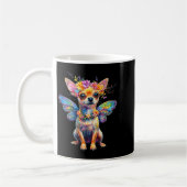 Cute Chihuahua Dog Angel With Wings Koffiemok (Links)