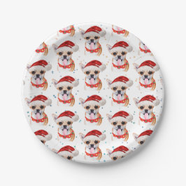 Cute Chihuahua Dog-kerstpatroon Papieren Bordje