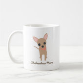 Cute Chihuahua Dog Mama Koffiemok (Links)