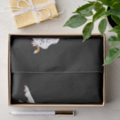 Cute Chihuahua Dog Tan Brown Black Elegant Tissuepapier (Geschenk)