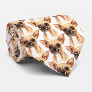 Cute Chihuahua Graphic Stropdas