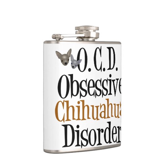 Cute Chihuahua Heupfles (Rechts)