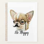 Cute Chihuahua Hondenliefhebber Planner (Voorkant)