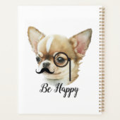 Cute Chihuahua Hondenliefhebber Planner (Achterkant)