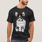 Cute Chihuahua in uw zakkerst T-shirt (Voorkant)