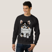 Cute Chihuahua In Your Pocket Christmas Trui (Voorkant volledig)