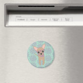 Cute Chihuahua Magneet (Insitu (Vaatwasser))