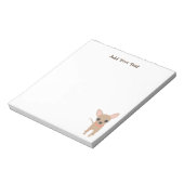 Cute Chihuahua Notitieblok (Linkerzijde)