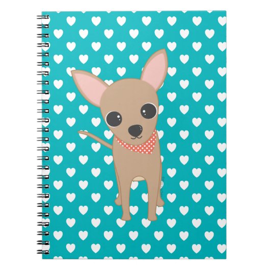 Cute Chihuahua Notitieboek (Voorkant)