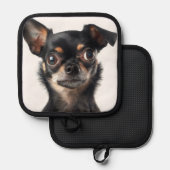 Cute Chihuahua Pannenlap (Voorkant / Achterkant)