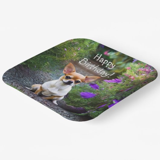 Cute Chihuahua Papieren Bordje (Gebogen)