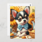 Cute Chihuahua Puppy Briefkaart (Voorkant / Achterkant)