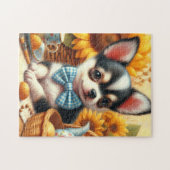 Cute Chihuahua Puppy Legpuzzel (Horizontaal)