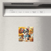 Cute Chihuahua Puppy Magneet (Insitu (Vaatwasser))