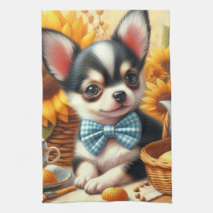 Cute Chihuahua Puppy Theedoek