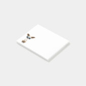 Cute Chihuahua Puppy Wearing Sunbril Post-it® Notes (Schuin)