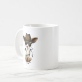 Cute Chihuahua Puppy Zombie Hunter Koffiemok (Voorkant links)