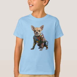 Cute Chihuahua Robot Kinder T-Shirt