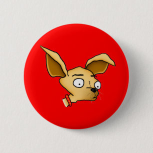 Cute Chihuahua Ronde Button 5,7 Cm