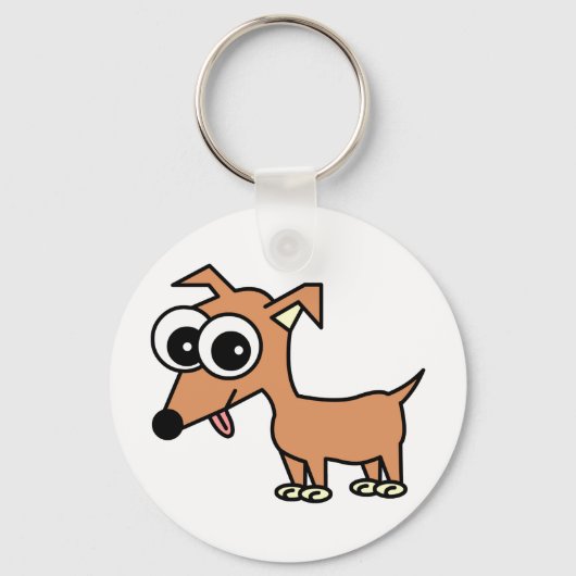 Cute Chihuahua Sleutelhanger (Voorkant)