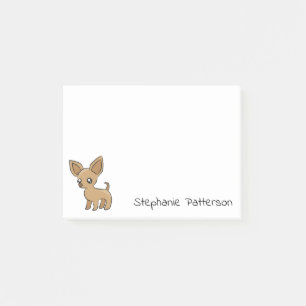 Cute Chihuahua Tiny Dog Custom Post-it® Notes