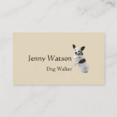 Cute Chihuahua Visitekaartje (Achterkant)