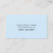 Cute Child Daycare Babysit Service Visitekaartje (Achterkant)