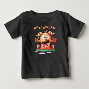 Cute Childish Halloween Monster Toddler