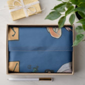 Cute  Children sprak 's nachts over Halloween Tissuepapier (Geschenk)