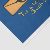 Cute  Children sprak 's nachts over Halloween Tissuepapier (Detail)