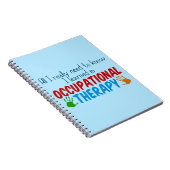 Cute Childrens Occupational Therapist Notitieboek (Rechterzijde)
