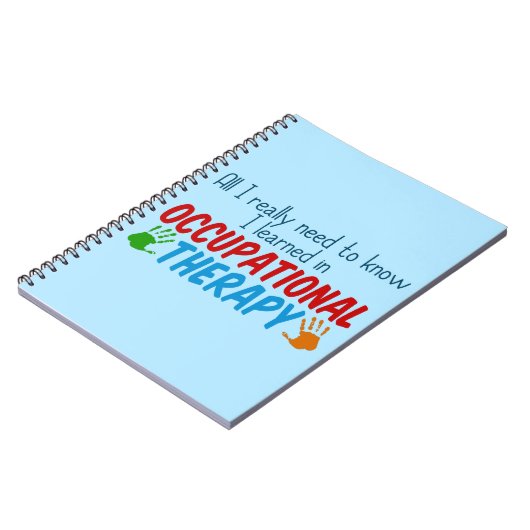 Cute Childrens Occupational Therapist Notitieboek (Linkerzijde)