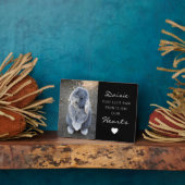 Cute Children's Pet Photo Memorial Fotoplaat (Zijkant)