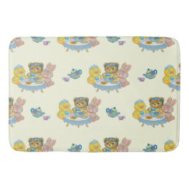 Cute Childs Toy Tea Party Bath Mat