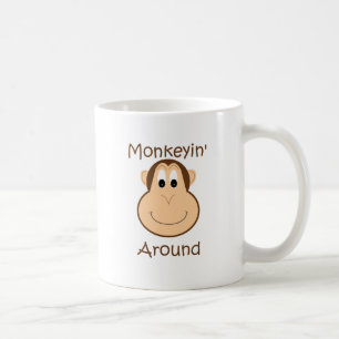 Cute chimp koffiemok