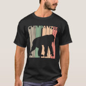 Cute chimpanzee animal t-shirt (Voorkant)