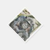 CUTE CHIMPANZEE SERVET (Hoek)