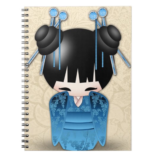 Cute China Doll Notitieboek (Voorkant)