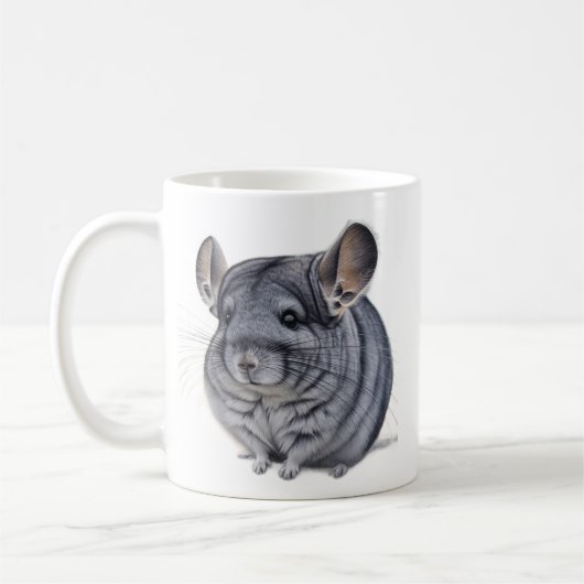 Cute Chinchilla Koffiemok (Links)