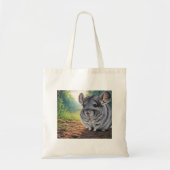 Cute Chinchilla Tote Bag (Voorkant)