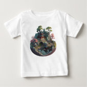 Cute Chinese Fantasy 3D Landscape Baby Top (Voorkant)